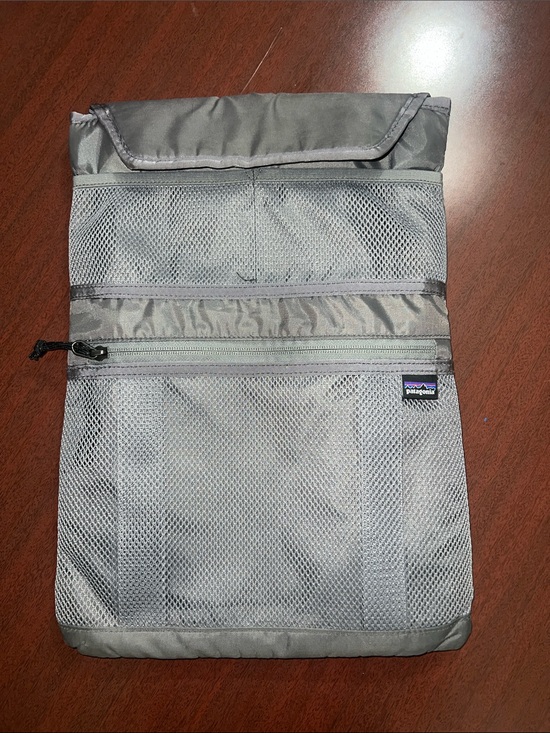 Patagonia Other - Patagonia Gray Mesh laptop Case Organizer Pouch